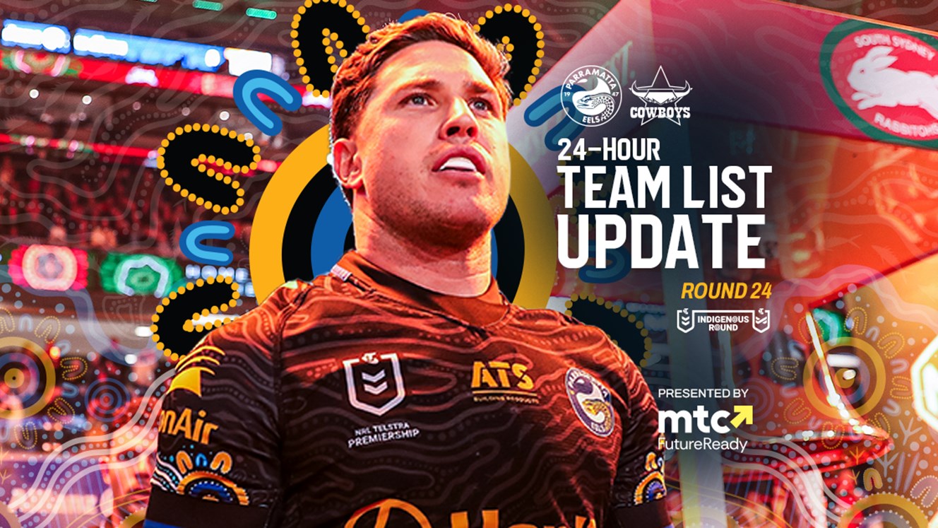 NRL Team List Update: Round 24