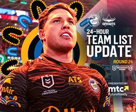 NRL Team List Update: Round 24