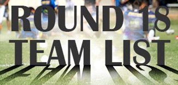 Round 18: Eels NRL Team List