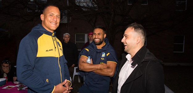 Eels attend Homeless week with Parramatta Mission