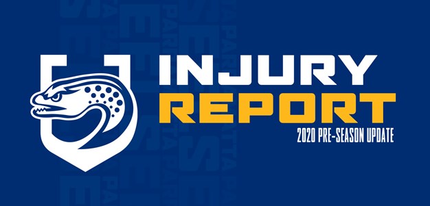 Injury Report: 2020 Pre-Season Week One