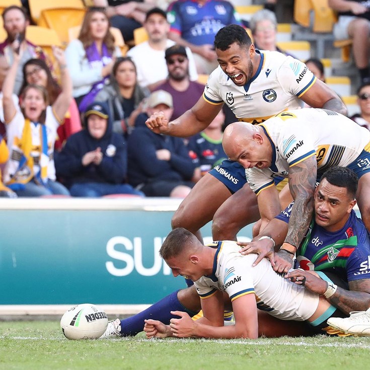 Arthur scores first NRL try to wrap up victory