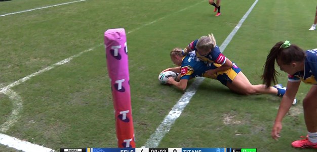 Church squeezes her way over to extend the Eels lead