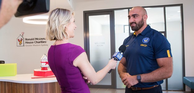 Mannah speaks at Ronald McDonald House Westmead opening