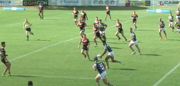 Eels v Wests Tigers - Jersey Flegg Round Eight highlights