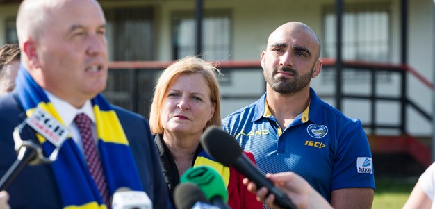 Mannah says Eels' new training facility will help with player recruitment