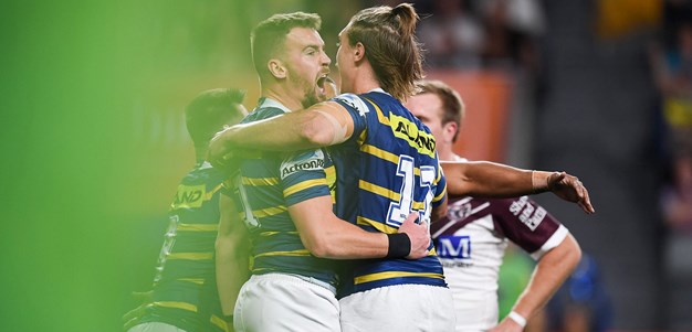 Eels raid the right edge and Gutherson scores