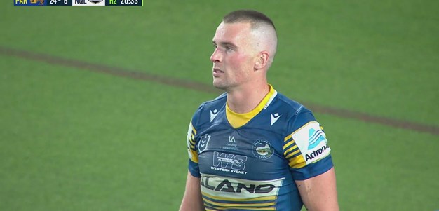 The Eels turn it up a gear with spectacular try to Gutherson
