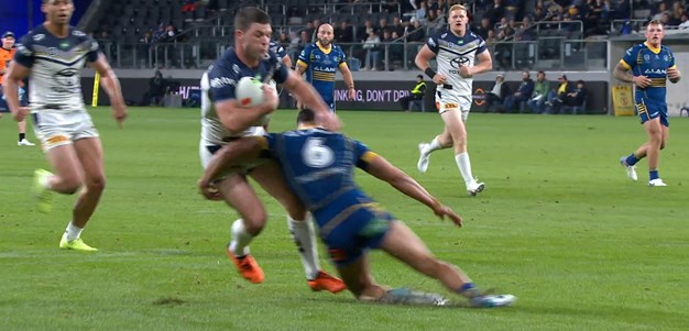 Brown makes a miraculous try-saver!