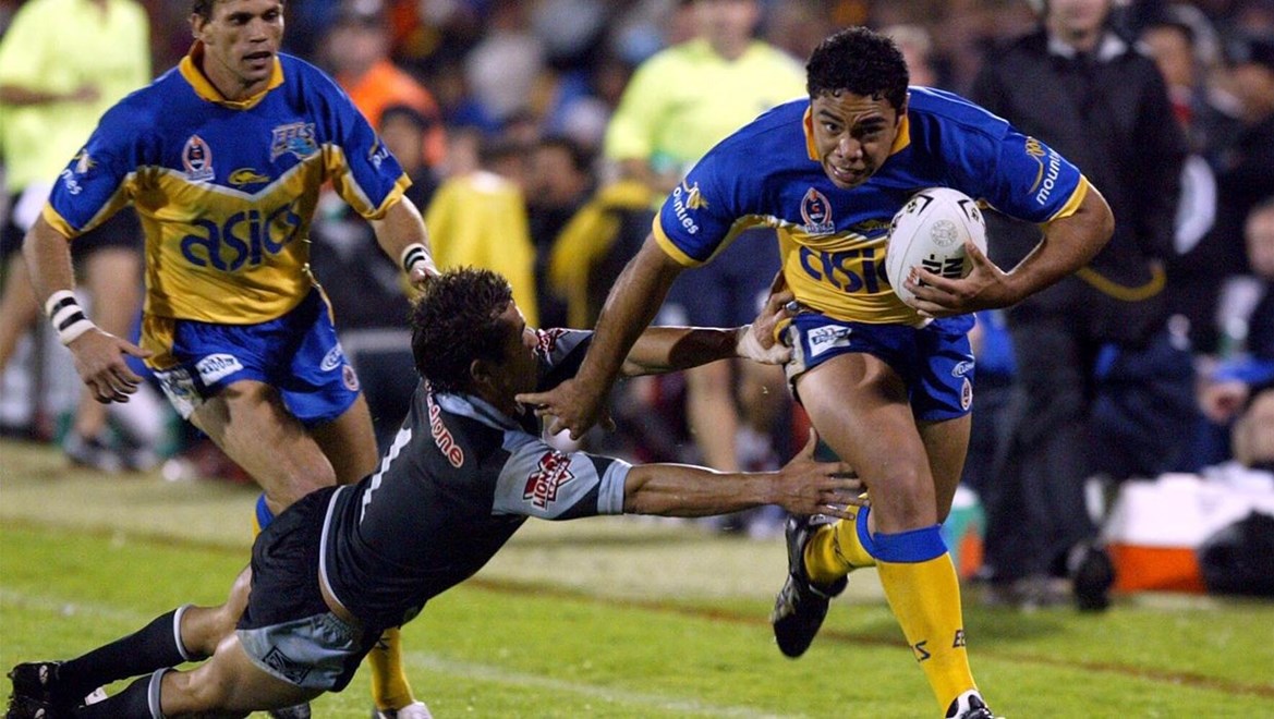 10th May, 2003. NRL Round 9. Ericsson Stadium, Auckland, New Zealand. New Zealand Warriors v Parramatta Eels.Willie Tonga.Pic: Andrew Cornaga/Photosport