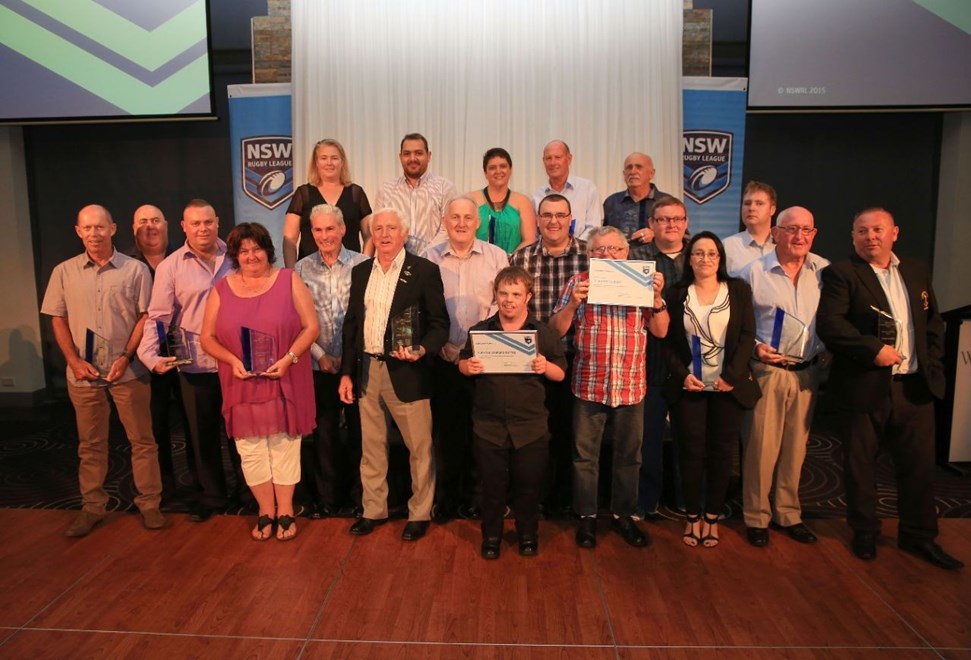 NSWRL Junior League Volunteer of the Year Awards night. Source: Supplied.