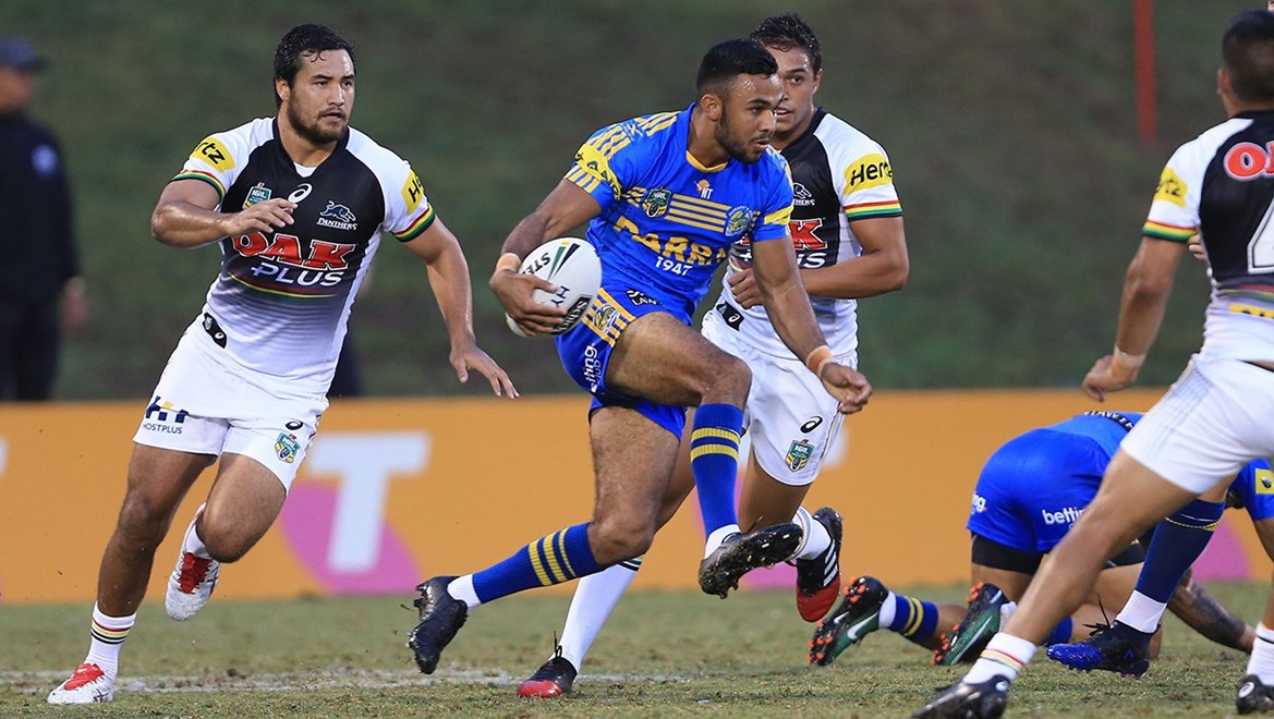 : Penrith Panthers V Parramatta Eels trial NRL match at Pepper Stadium. Saturday the 18th of February 2017. Image by Robb Cox ©NRL Photos