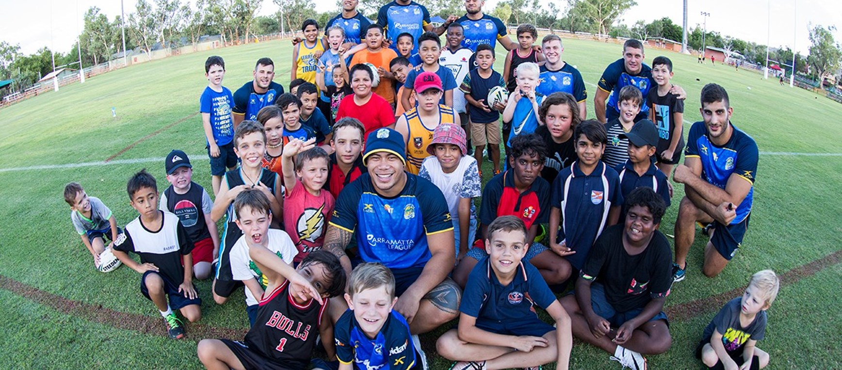 Eels hold 'Come and Try' skills clinic