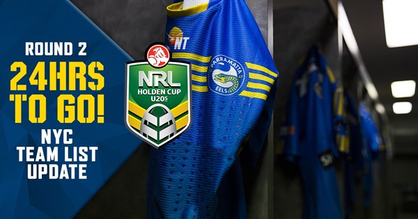 Team List Update: Eels NYC v Dragons, Round Two | Eels