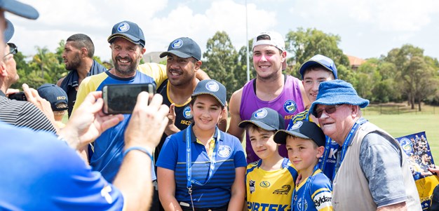 Eels hold Members Open Training Session