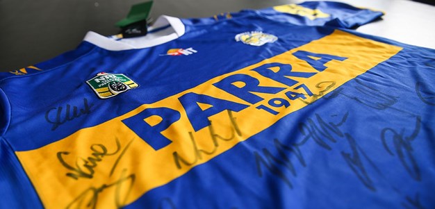 Parramatta Eels Signed Jersey Winner announced!