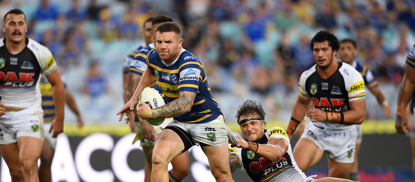 Eels v Panthers in photos