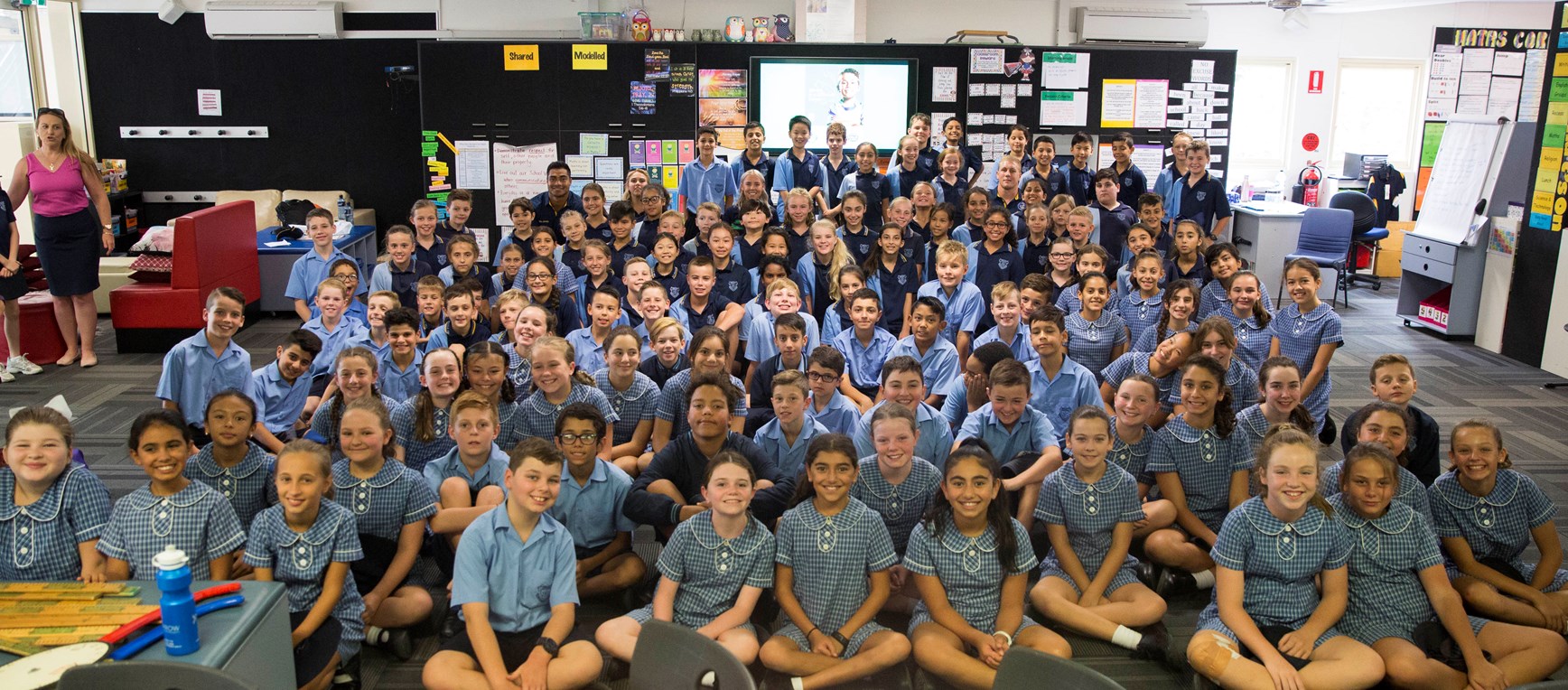 Eels blitz schools in Parramatta region
