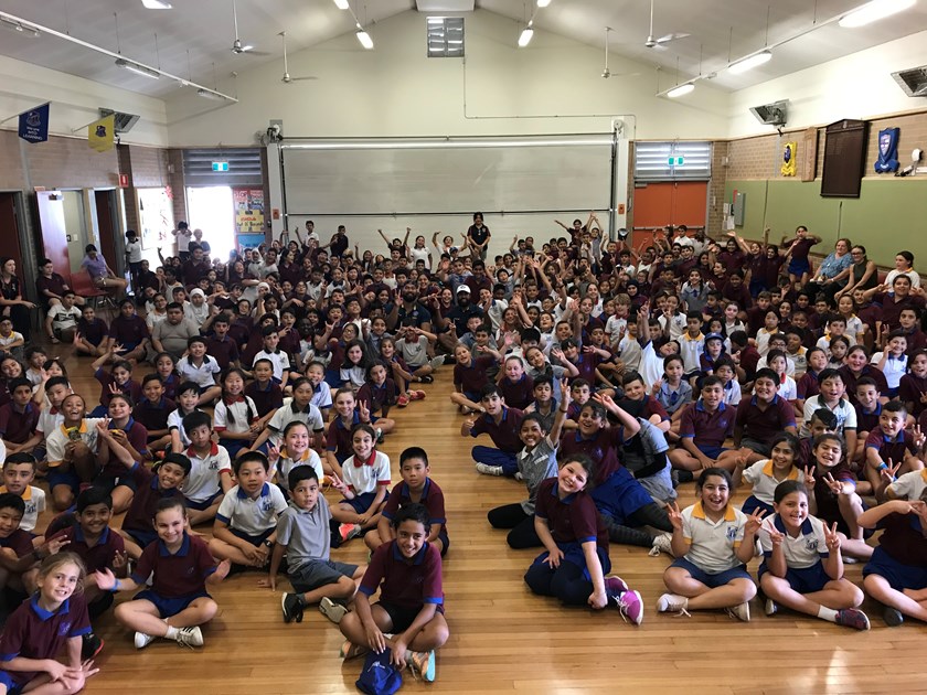 Eels blitz schools in Parramatta region Eels Blogs 1Eyed Eel