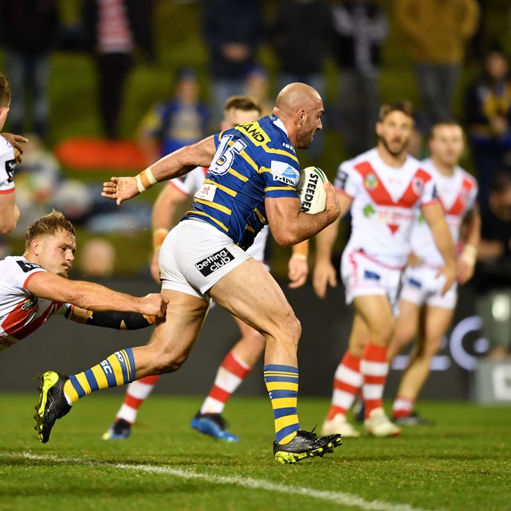 Dragons v Eels, Round 16 in photos