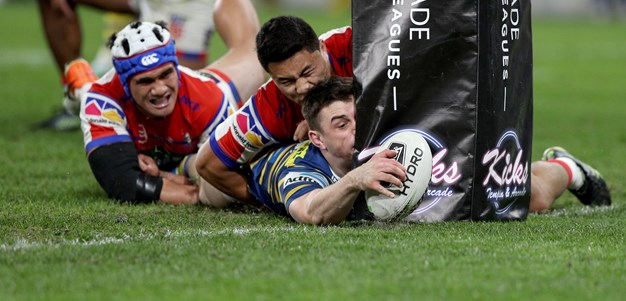 Eels v Knights, Round 21 in photos