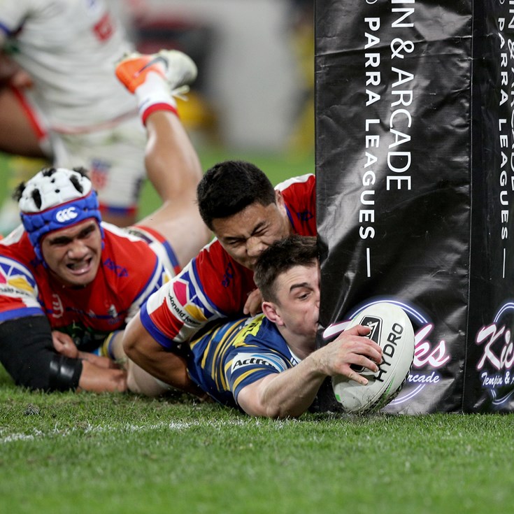 Eels v Knights, Round 21 in photos