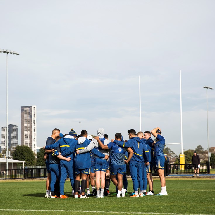 Eels v Warriors, Round 19 Captain's Run