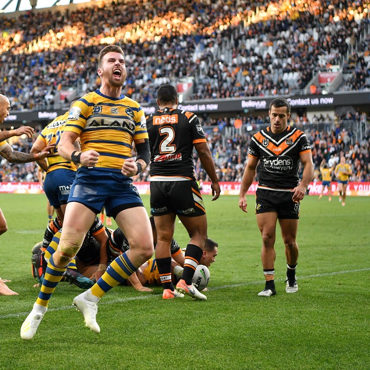 Wests Tigers v Eels, Round 17 in photos