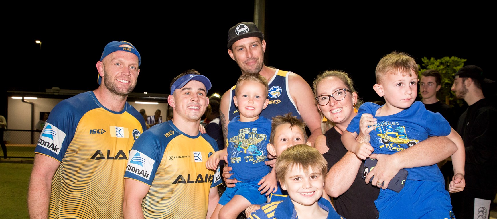 Eels Open Training Session - meet and greet