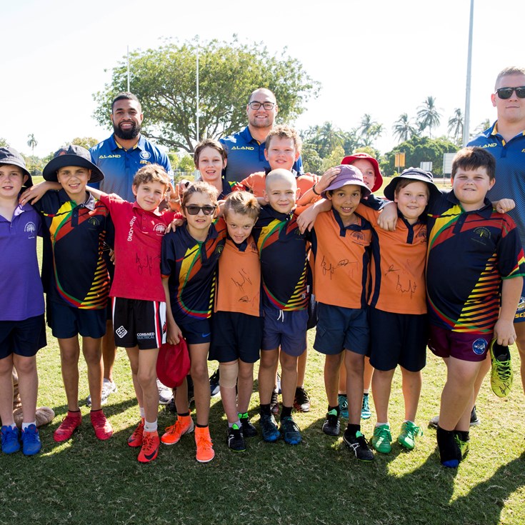 Moeroa, Jennings & Alvaro attend Primary School Touch Comp