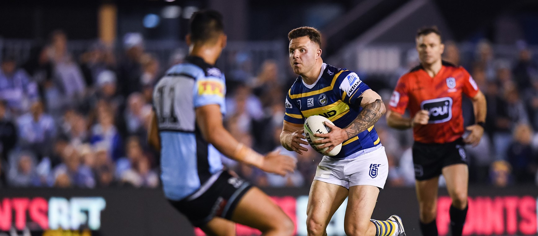Sharks v Eels, Round 13 in photos