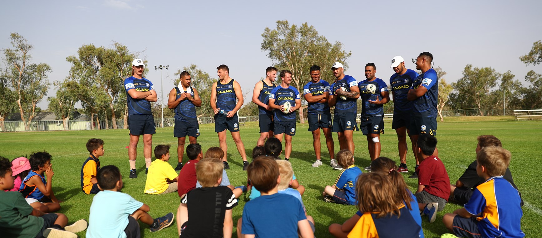 Alice Springs Kid's Clinic and Eels Academy session