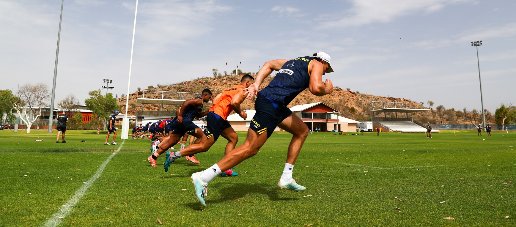 Training heats up in Alice Springs