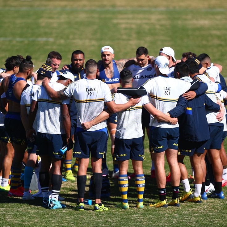 Captain's Run ahead of Rabbitohs