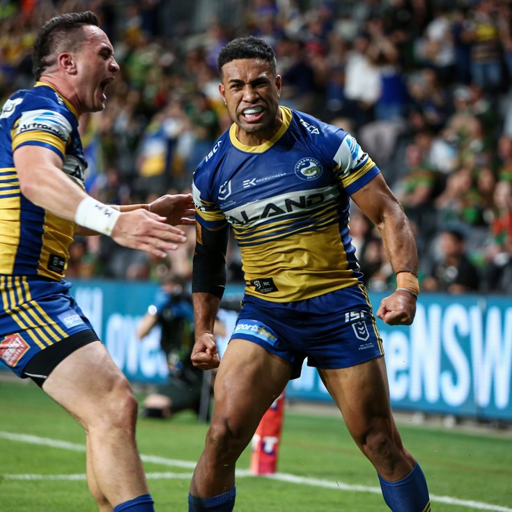 Eels v Rabbitohs, Semi Finals in photos