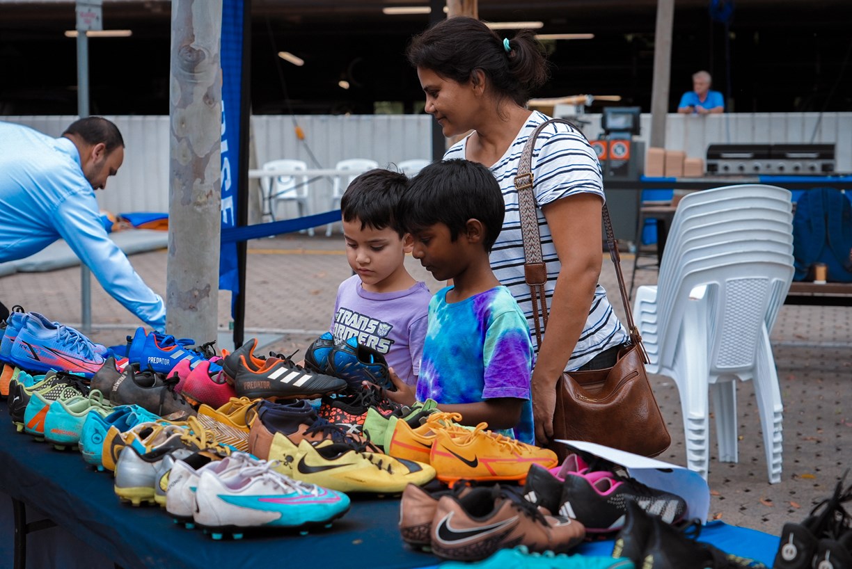 In pictures: The inaugural Great Jnr Aussie Boot Swap | Eels