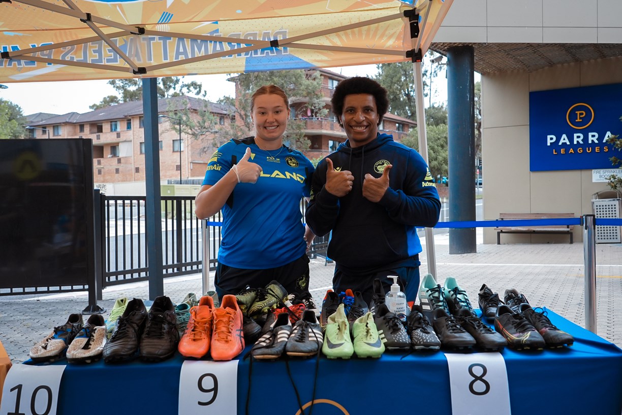 In pictures: The inaugural Great Jnr Aussie Boot Swap | Eels