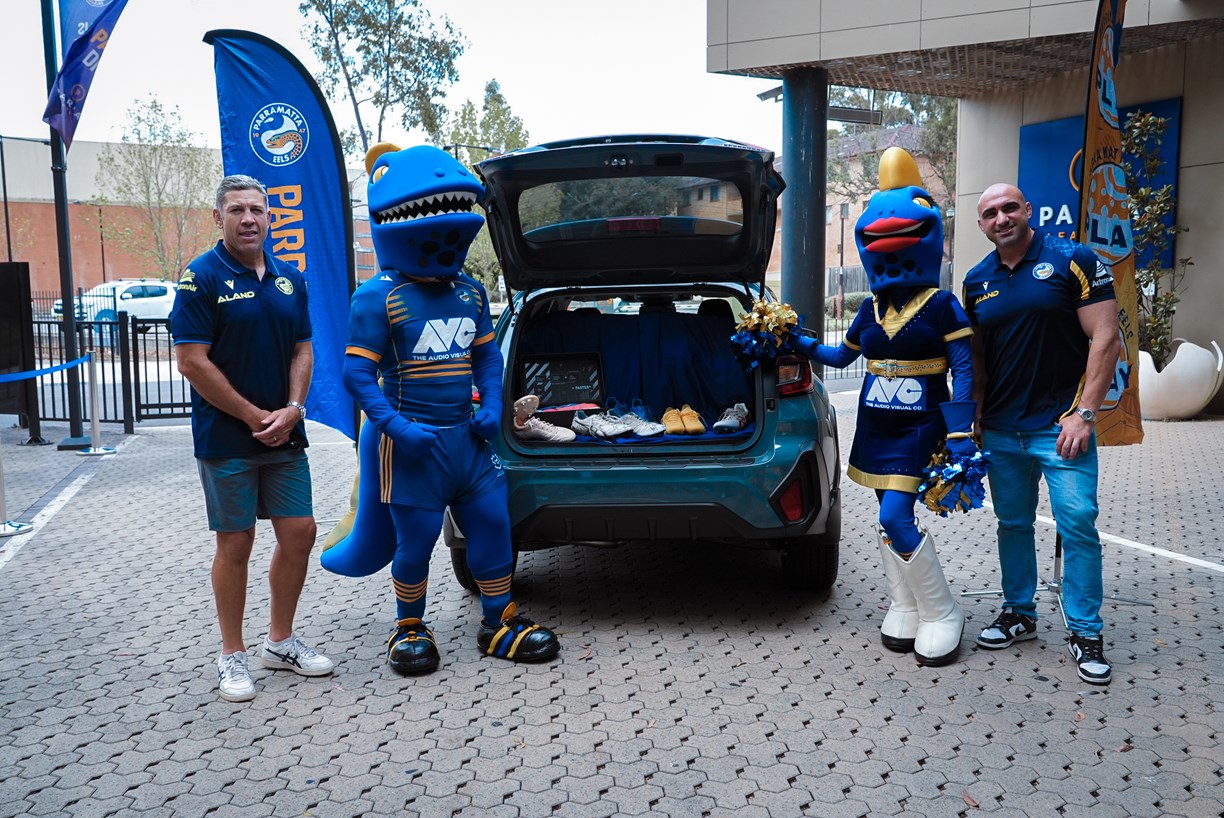 In pictures: The inaugural Great Jnr Aussie Boot Swap | Eels