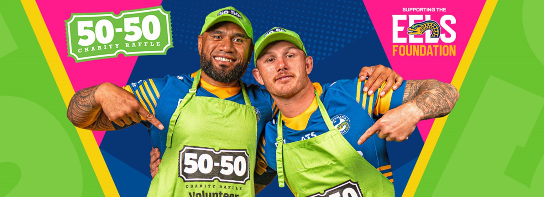 50-50 Charity Raffle is back for 2026, and the Eels are looking for volunteers