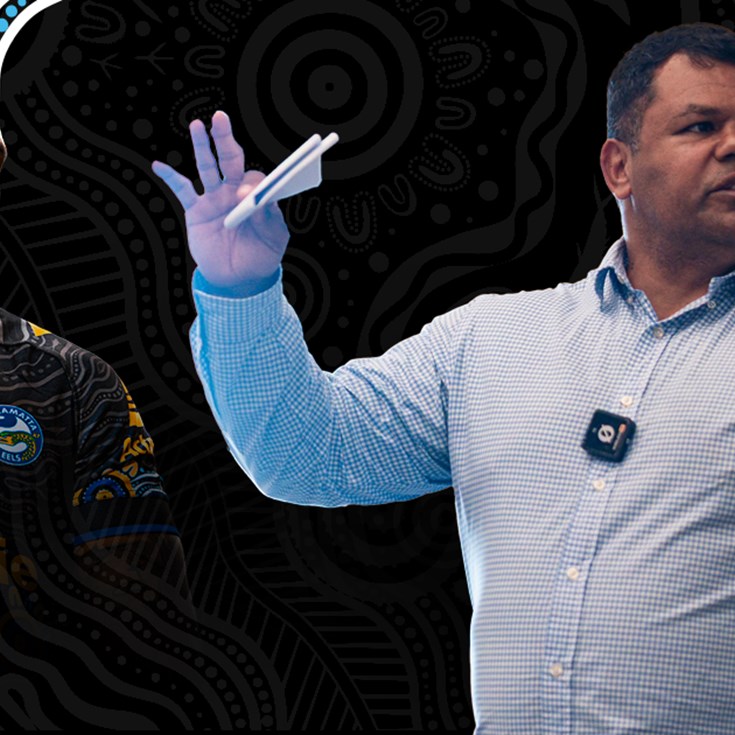 Dean Widders shares culture and connection with Eels staff & playing group
