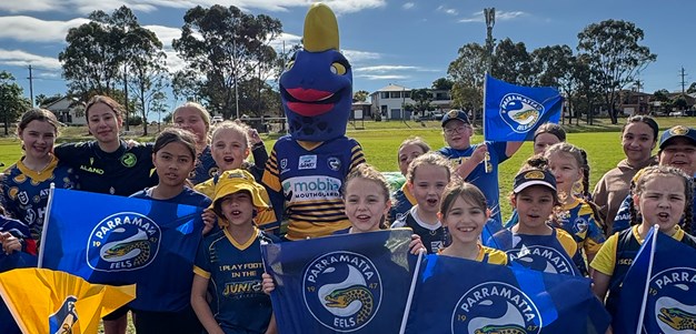 Eels partner with Motiv8sports for all girls clinic