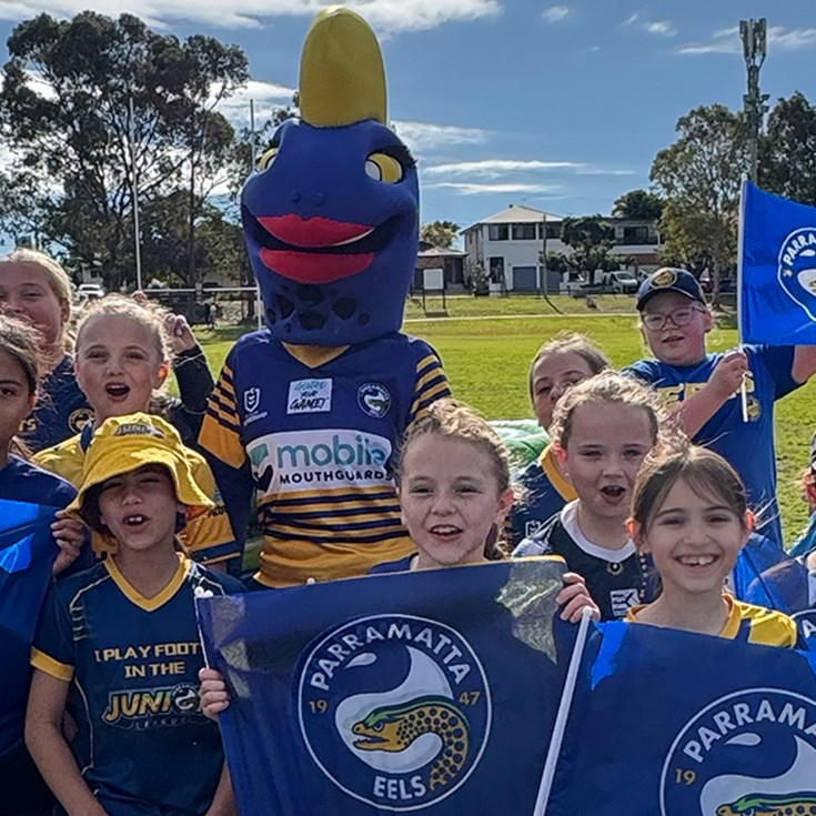 Eels partner with Motiv8sports for all girls clinic