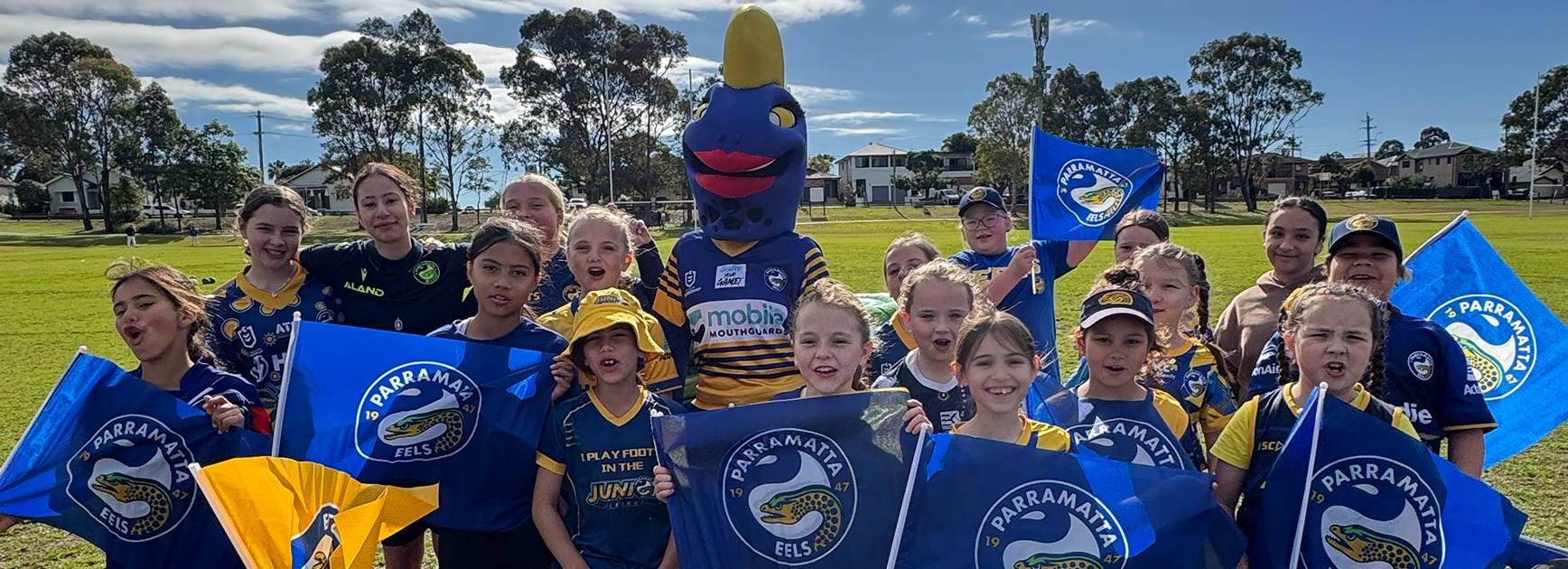 Eels partner with Motiv8sports for all girls clinic