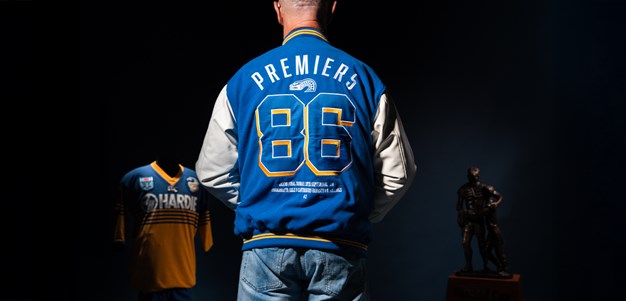 Eels Unveil Limited Edition 40-Year Premiership Varsity Jacket