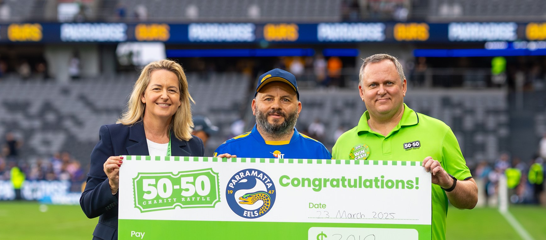 50-50 2025 Season Winners