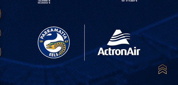 Parramatta Eels announce three-year partnership extension with ActronAir