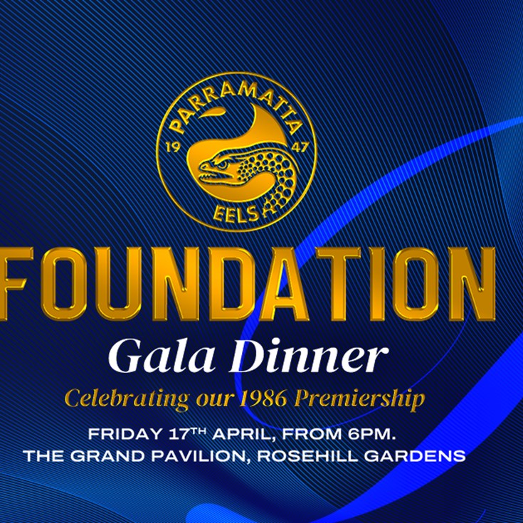 Eels Foundation Gala Dinner: Celebrating 40 Years Since the 1986 Premiership